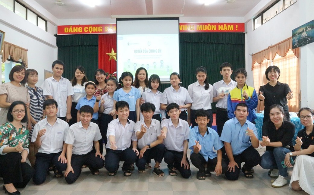 Đà Nẵng: Tập huấn về quyền trẻ em cho trẻ em khuyết tật